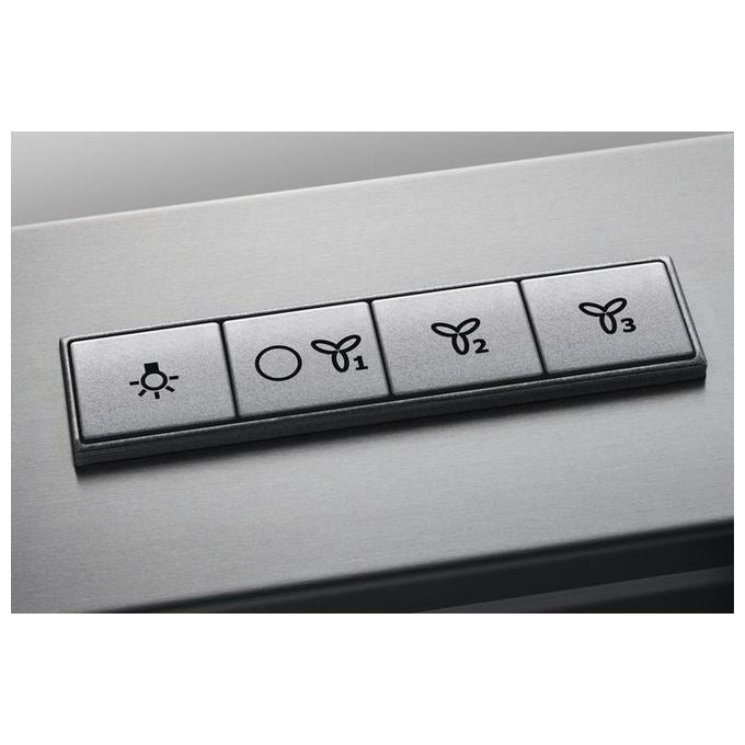 Electrolux EFB60460OX Cappa a Camino Classe energetica B 3 Velocita' Aspirante o Filtrante 60 cm Inox