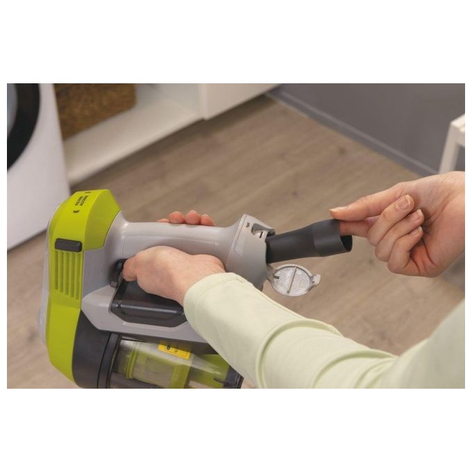 Hoover HF1 HF110H 011 Scopa Elettrica Senza Sacchetto 0.9 Litri 170W Argento-Rosso