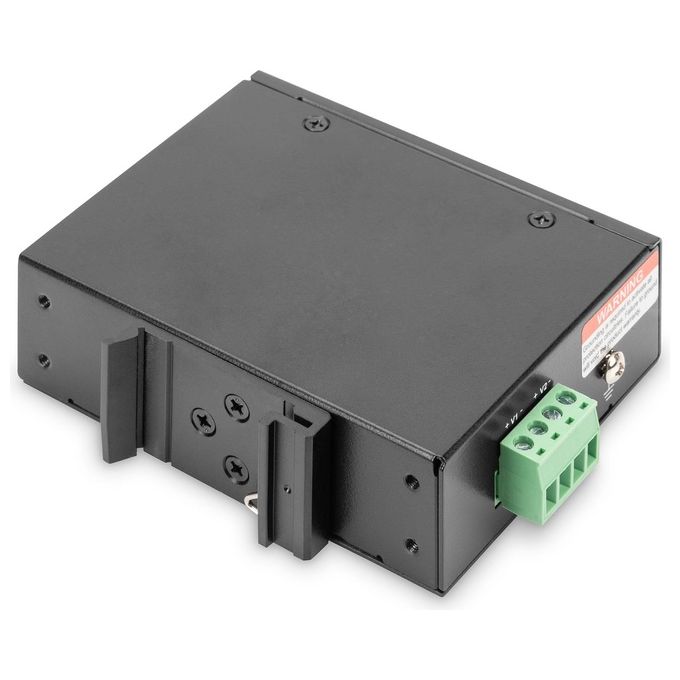 Digitus Splitter Industriale Gigabit con Alimentazione Poe Fino A 95 Wat 802.3bt
