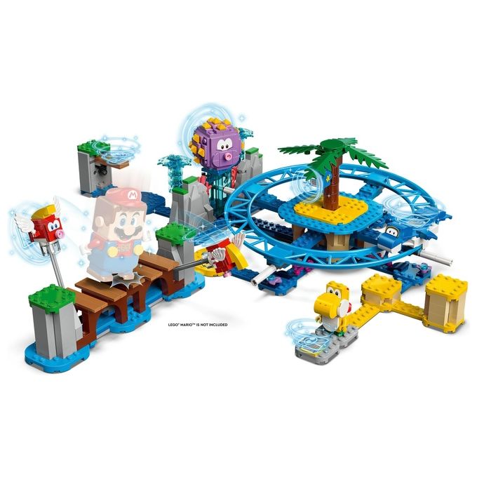 LEGO Super Mario Spiaggia del Ricciospino Gigante Expansion Set