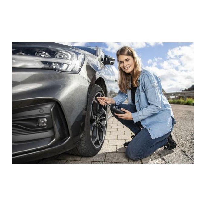 Wiha 45255 Zai Hause Compressore a Batteria Portatile 150 PSI 55W 4000 mAh USB-C colore Nero