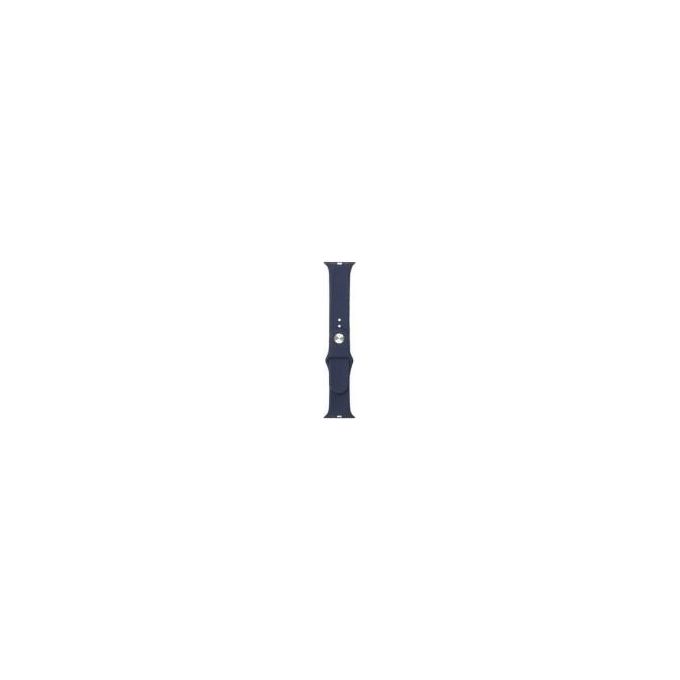 Tunit Cinturino Apple Watch Soft Touch Watch Band Blue Navy 42-44-45mm