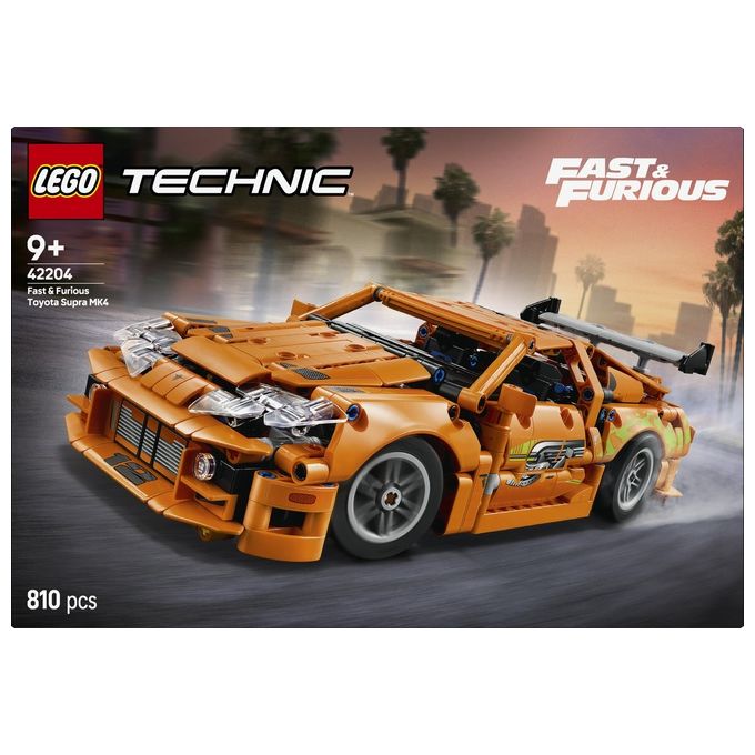 LEGO Technic Fast and Furious Toyota Supra MK4 42204