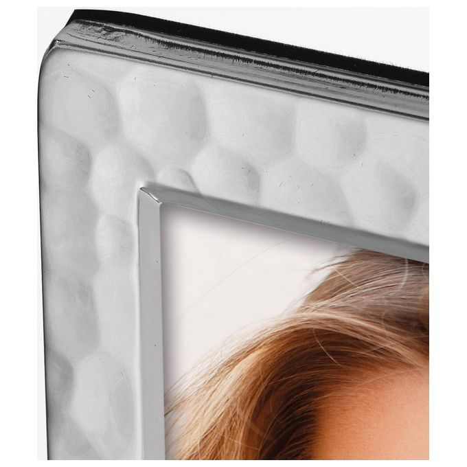Zep Cornice Portafoto Argento Frame 2x10x15cm in Metallo