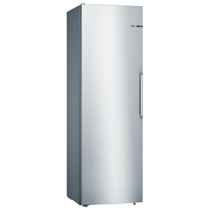 Bosch KSV36VLEP Serie 4 - Frigorifero monoporta 346 L, 186 cm, Classe E, 39 dB, VitaFresh, Acciaio inox