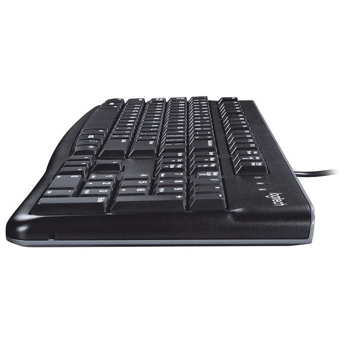 Logitech K120 Tastiera Cablata per Windows Spagnolo Nero