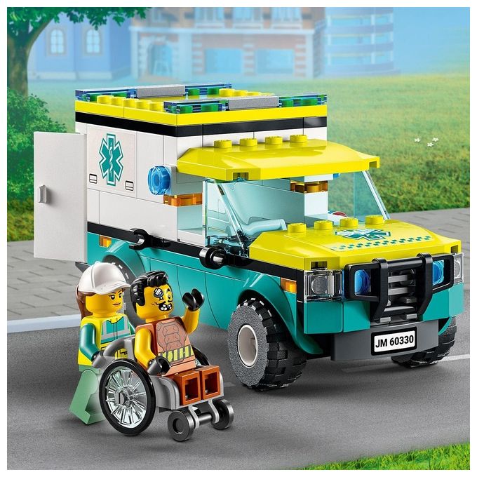LEGO City Ospedale Set con ambulanza Giocattolo ed Elicottero di Soccorso