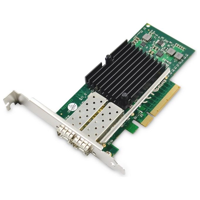 Digitus DN-10162 Scheda di Rete e Adattatore Fibra 20000Mbit-s Interno