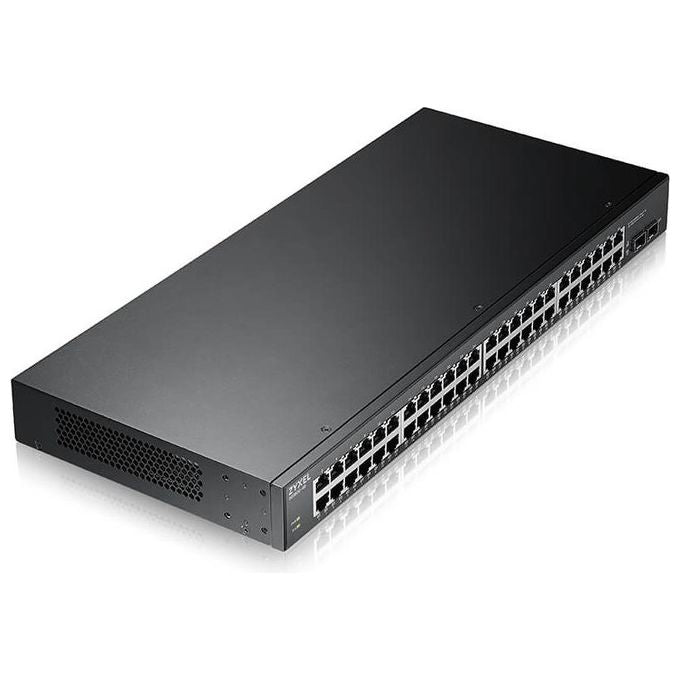 Zyxel GS1900-48HPv2 Switch Gestito L2 Gigabit Ethernet 10-100-1000 Supporto Power Over Ethernet Nero