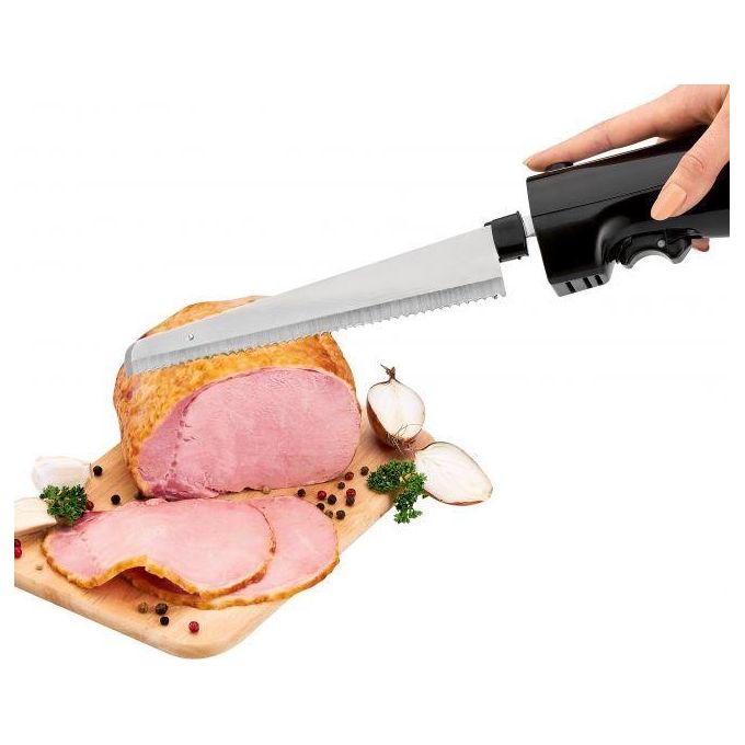 Clatronic EM 3702 Coltello Elettrico Nero-Inox