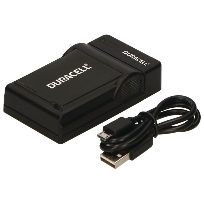 Duracell Caricabatterie con Cavo Usb per DR9932-EN-EL12
