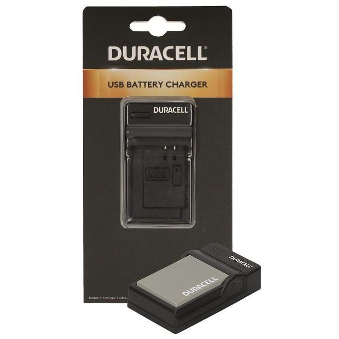 Duracell Caricatore con cavo USB per Olympus BLN-1