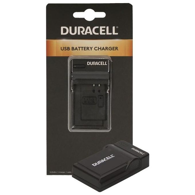 Duracell Caricabatterie con Cavo Usb per Panasonic BCJ13E-BCG10