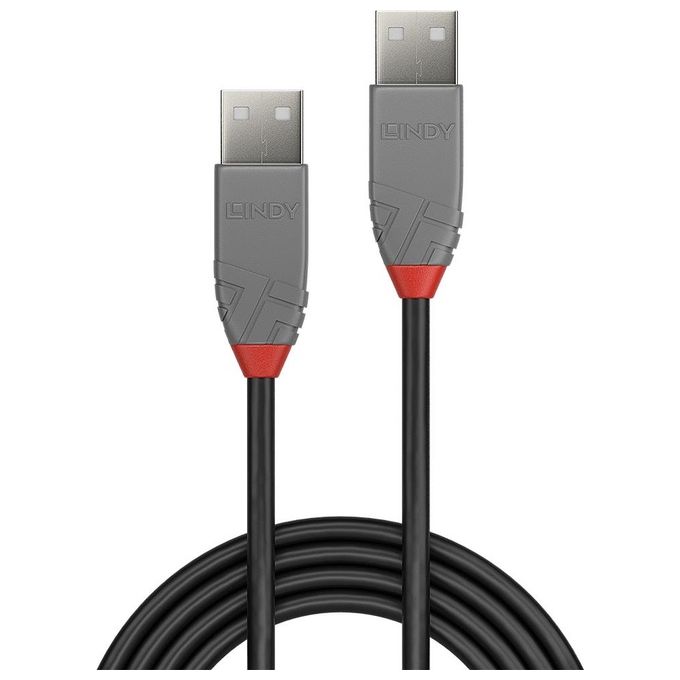 Lindy Cavo Usb 2,0 Anthra Line A-A M-M 3mt