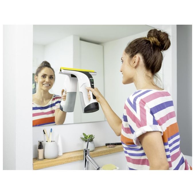 Karcher WV 6 Plus Pulitore di Finestra Elettrico 0.15 Litri Argento-Bianco