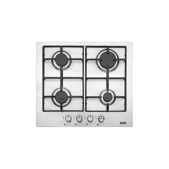 Franke FHNL 604 4G XS E Linea New Linear Piano Cottura a Gas 4 Zone Griglie Smaltate 60 cm Acciaio Inox 106.0489.620