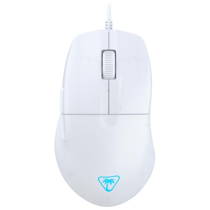 Turtle Beach Pure SEL mouse da gioco biancoTurtle Beach Pure SEL - Mouse da gioco RGB ergonomico ultraleggero sensore ottico a 8K DPI sistema di pretensionamento illuminazione RGB - Bianco