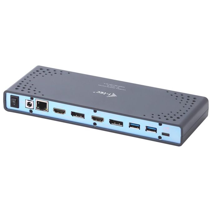 I-Tec CADUA4KDOCKPDLIT Usb 3.0-Usb-c- Thunderbolt 3 Dual Display Docking Station con Power Delivery 65W