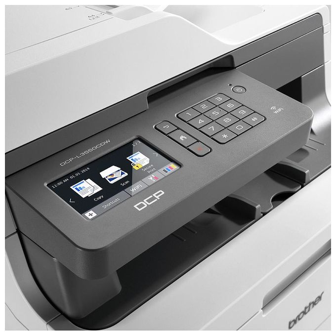 Brother DCP-L3550CDW Stampante Multifunzione Laser a Colori 18ppm Wi-Fi Ethernet Usb 2.0 Hi-Speed
