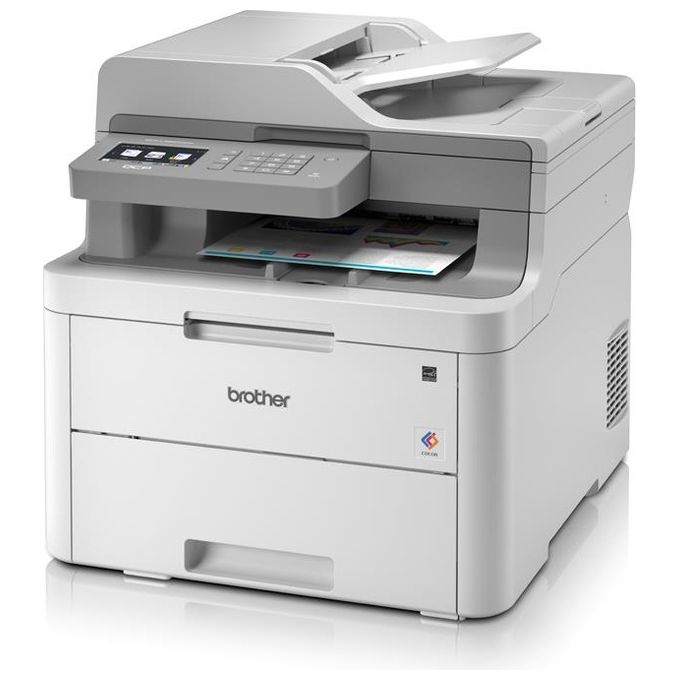 Brother DCP-L3550CDW Stampante Multifunzione Laser a Colori 18ppm Wi-Fi Ethernet Usb 2.0 Hi-Speed