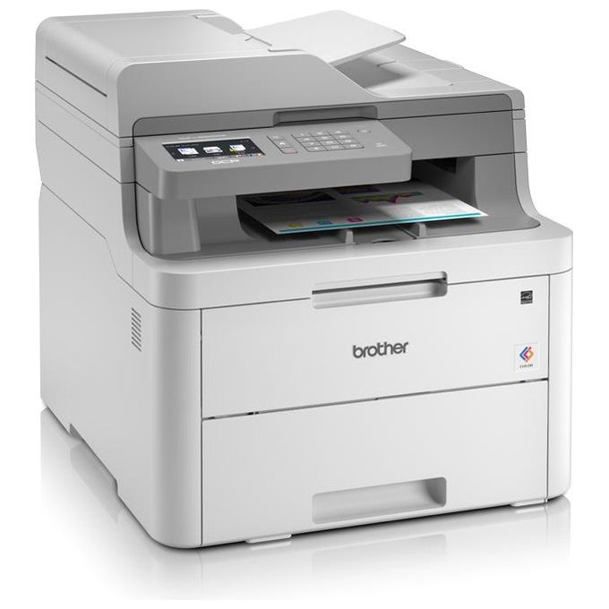 Brother DCP-L3550CDW Stampante Multifunzione Laser a Colori 18ppm Wi-Fi Ethernet Usb 2.0 Hi-Speed