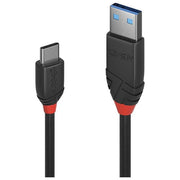 Lindy Cavo Usb 3.1 Tipo C a A 3A Black Line 15mt