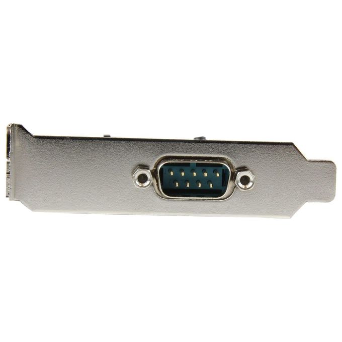 StarTech Scheda PCI Express seriale nativa basso profilo a 1 porta RS-232 con 16550 UART
