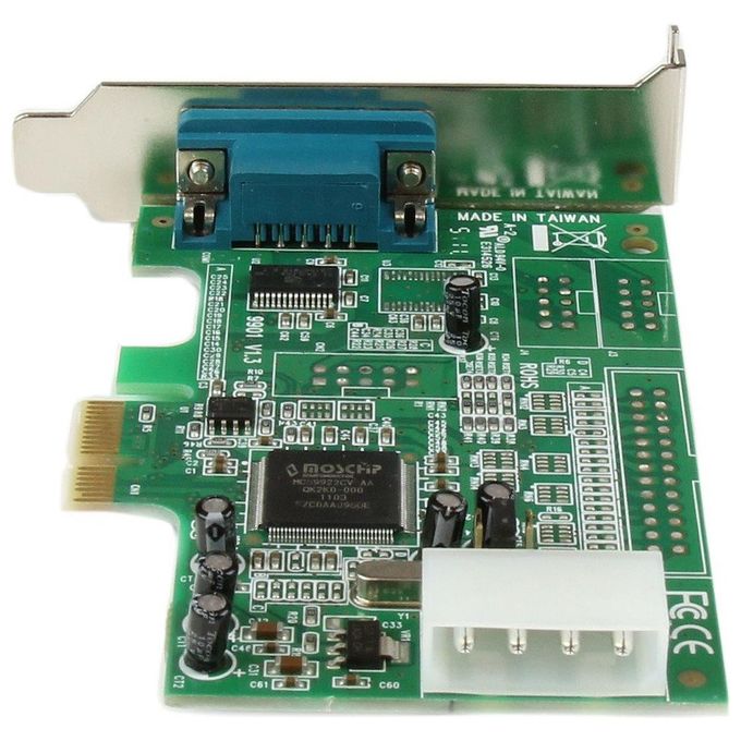 StarTech Scheda PCI Express seriale nativa basso profilo a 1 porta RS-232 con 16550 UART