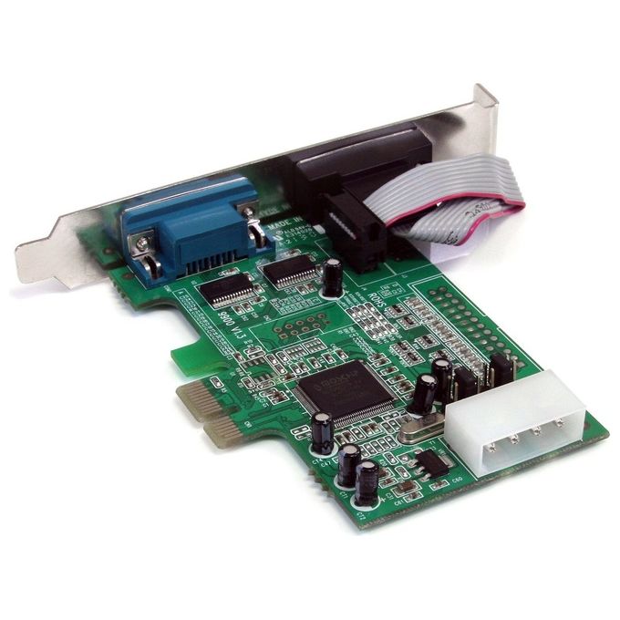 StarTech Scheda seriale PCI Express nativa a 2 porte RS-232 con 16550 UART