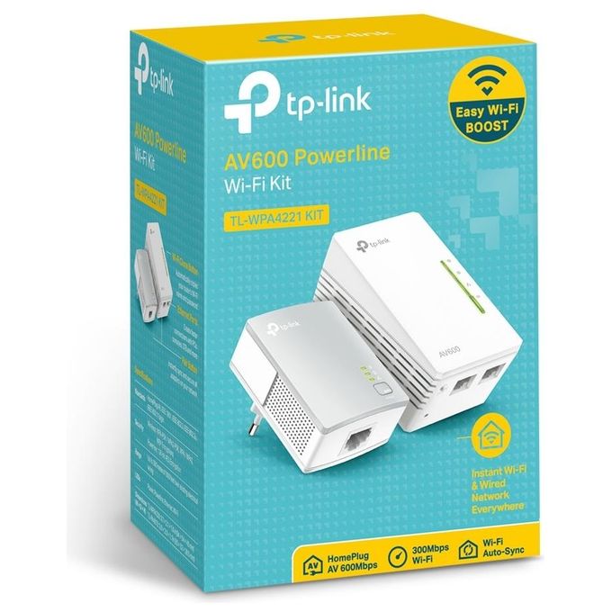 Tp-Link TL-WPA4221KIT Power line Kit Wireless Extender Kit 500mBp-s