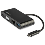 Startech Adattatore Multiporta Usb-C a Vga Power Delivery 60W Usb 3.0 Gbe