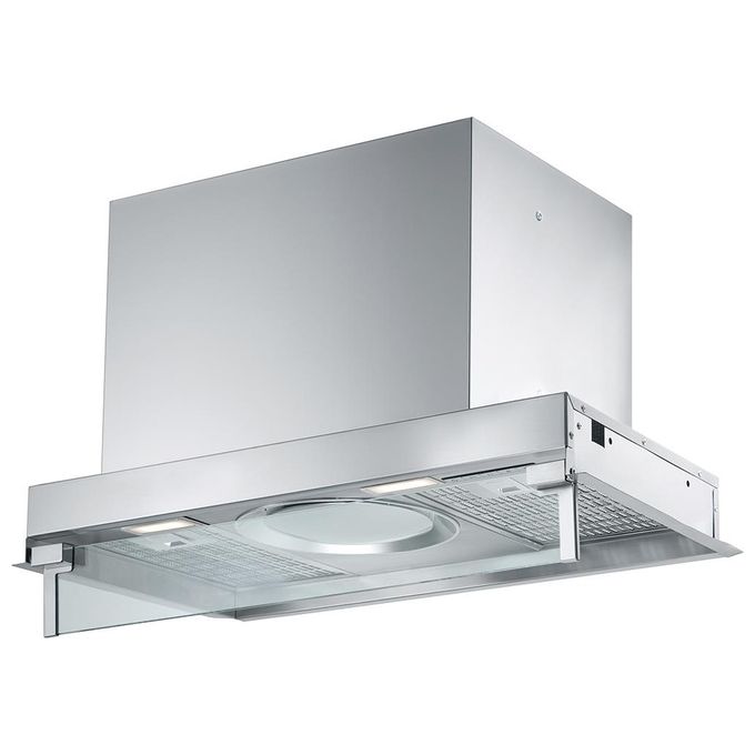 Franke ATMOS 604  Cappa a Parete Aspirante Serie Built In  Classe energetica A 3 Velocita' Illuminazione LED 60 cm Inox Satinato 305.0504.069