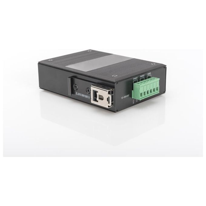 Digitus DN-652101 Convertitore Multimediale di Rete 1000Mbit-s 850nm Modalita' Multipla Nero