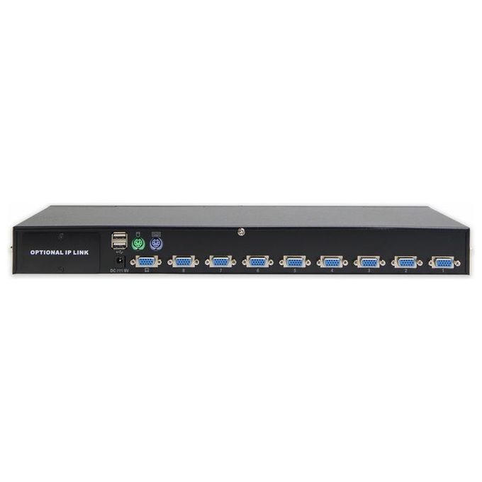 Digitus Data Switch per 8 Pc con 1 Mouse 1 Tastiera Ps2 o Usb 1 Monitor Vga