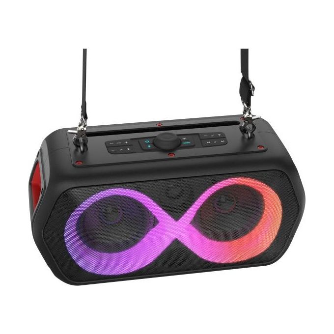 Majestic FIRE 39 Speaker Wireless audio 5.3 con Luci LED multicolor e Batteria Ricaricabile
