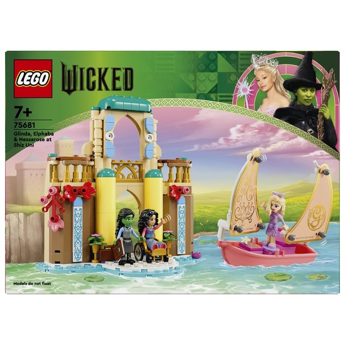 LEGO Wicked Glinda Elphaba e Nessarose all'Universita' di Shiz