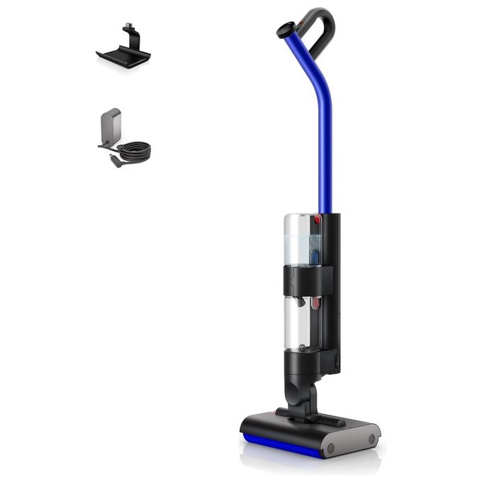 Dyson Wash G1 Aspirapolvere Lavapavimenti senza Filo Scopa Elettrica Aspira e Lava senza Sacco Capacita' 1 Litro colore Nero e Blu