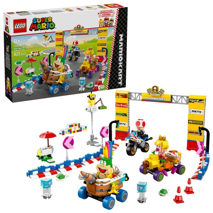 LEGO Super Mario Mario Kart: Pack Baby Peach e Gran Premio 72036