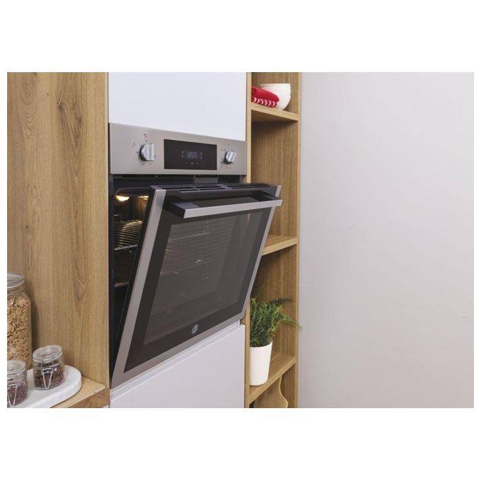HOOVER HOC3U3178IN Forno Elettrico da Incasso Ventilato Multifunzione con Grill 70 Litri 60 cm Classe A+ Wi-Fi colore Acciaio Inox