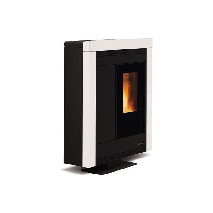 Extraflame 1275752 Stufa a Pellet 3,7-10,2 kw Rivestimento in Acciaio Verniciato.