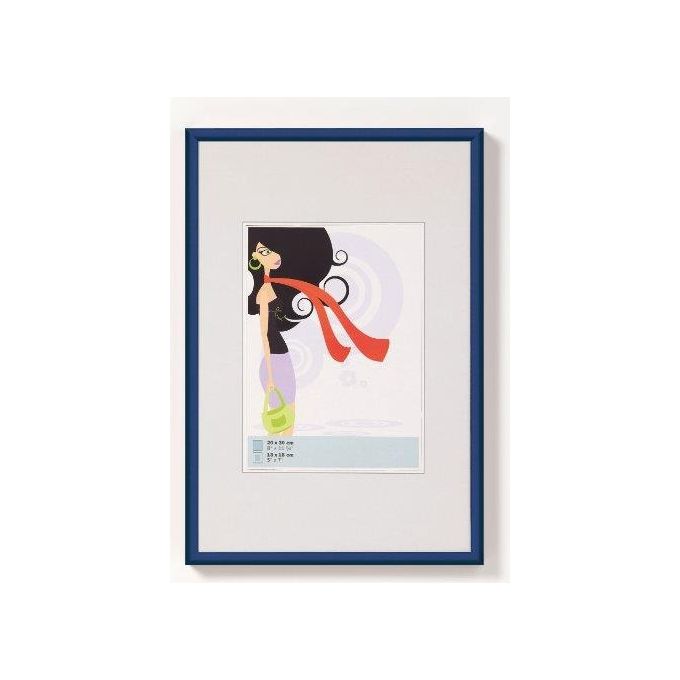 Walther New Lifestyle Cornice Portafoto 20x30cm in Plastica Blu