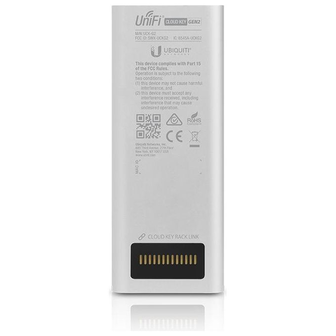 Ubiquiti UniFi Cloud Key Gen2 Server di Monitoraggio di Rete Gigabit Ethernet