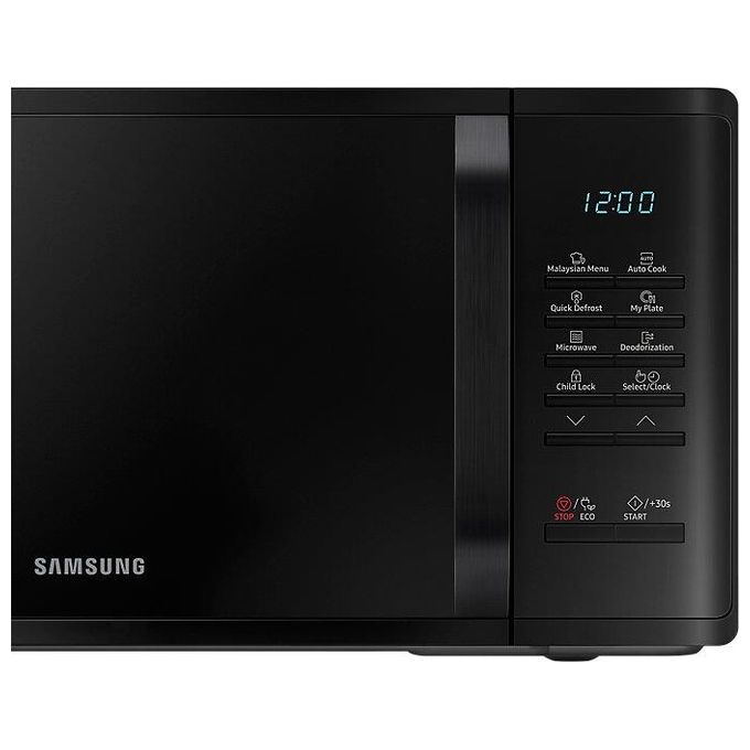 Samsung MS23K3513AK-ET Forno a Microonde Capacita' 23 Litri Potenza 800 W Auto Cook Quick Defrost Display LED Nero