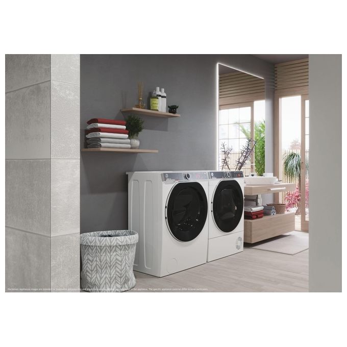 Hoover H-DRY 500 NR4 H7A2TCBEX-S asciugatrice Libera installazione Caricamento frontale Slim 7 kg Bianco