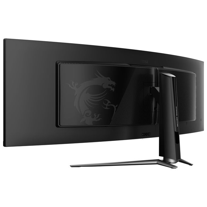 MSI MPG 491CQP QD-OLED Monitor Gaming Curvo 49'' OLED Quantum Dot DQHD (5120x1440) 144Hz - 003ms 99% DCI-P3 ΔE≤2 DisplayHDR True Black 400 KVM RGB DP 1.4a HDMI 2.1 USB Type-C