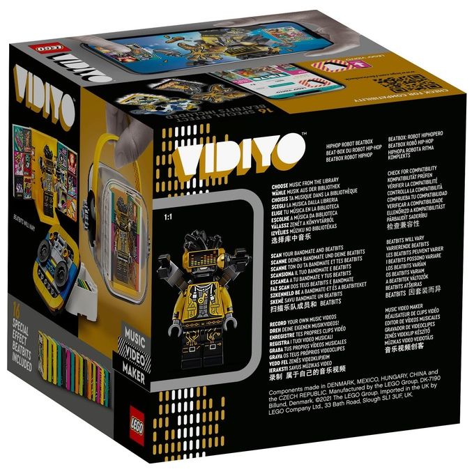 LEGO Vidiyo Hiphop Robot BeatBox Creatore Video Musicali
