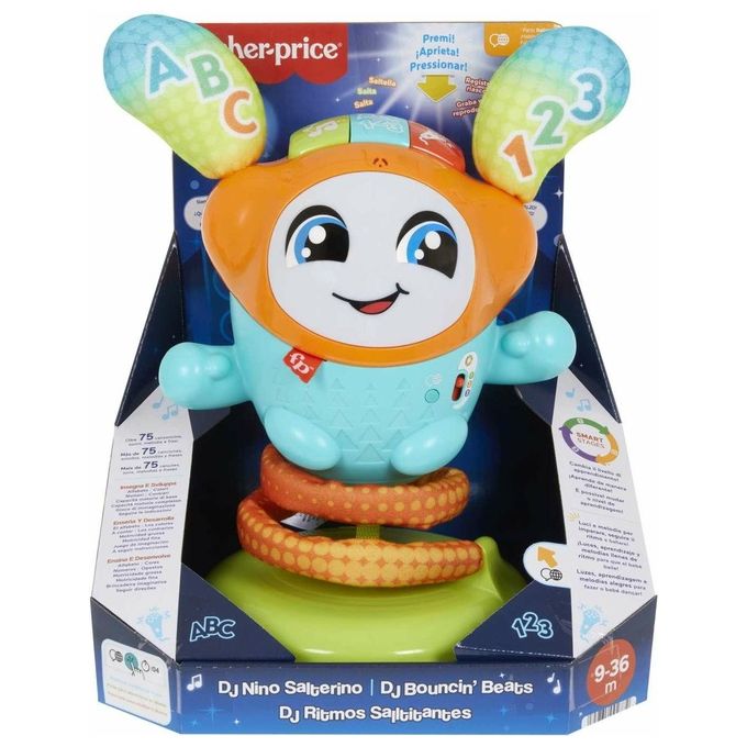 Fisher Price Prime Attivita' Ridi e Impara Dj Nino Salterino