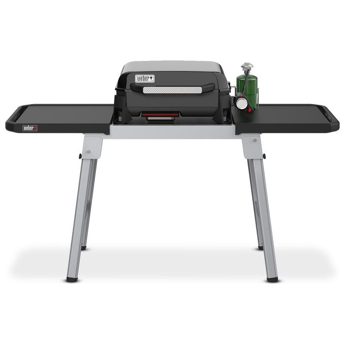 Weber Carrello Barbecue per Piastra Cottura Grigio e Nero