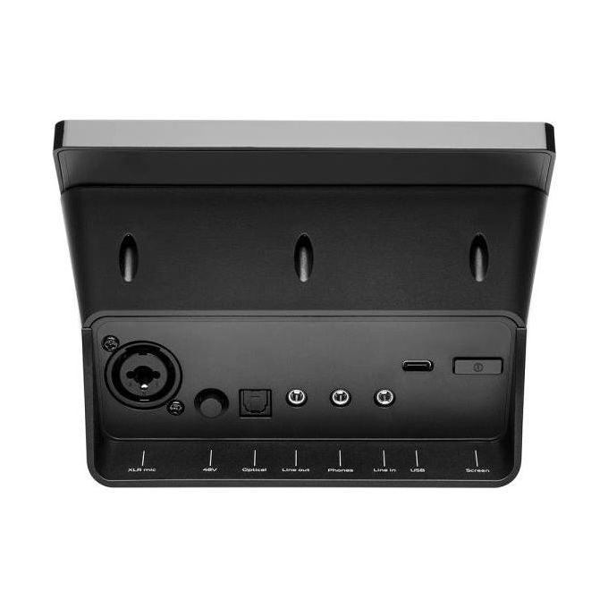 Hercules Interfaccia Audio Stream 200 XLR Nero 9 Pulsanti