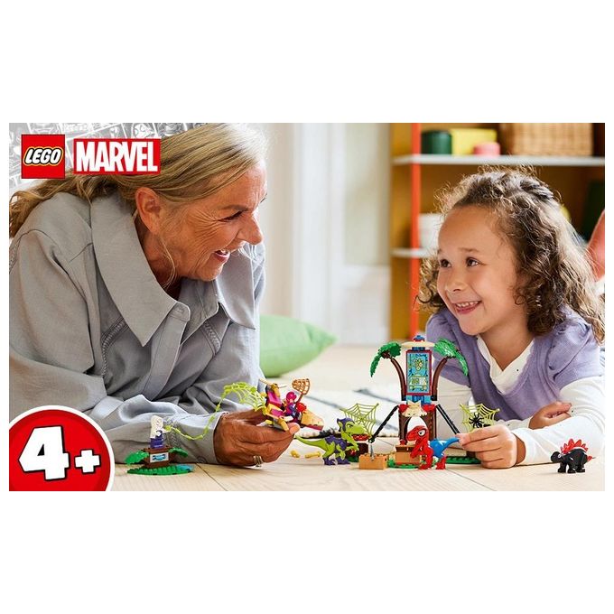 LEGO Set Battaglia con il Raptor al Quartier Generale Sull'albero di Spider-Man
